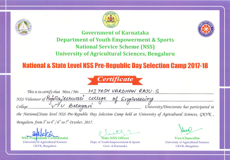 RRCE_NSS_VOLUNTEER_PRE_REPUBLIC DAY CAMP
