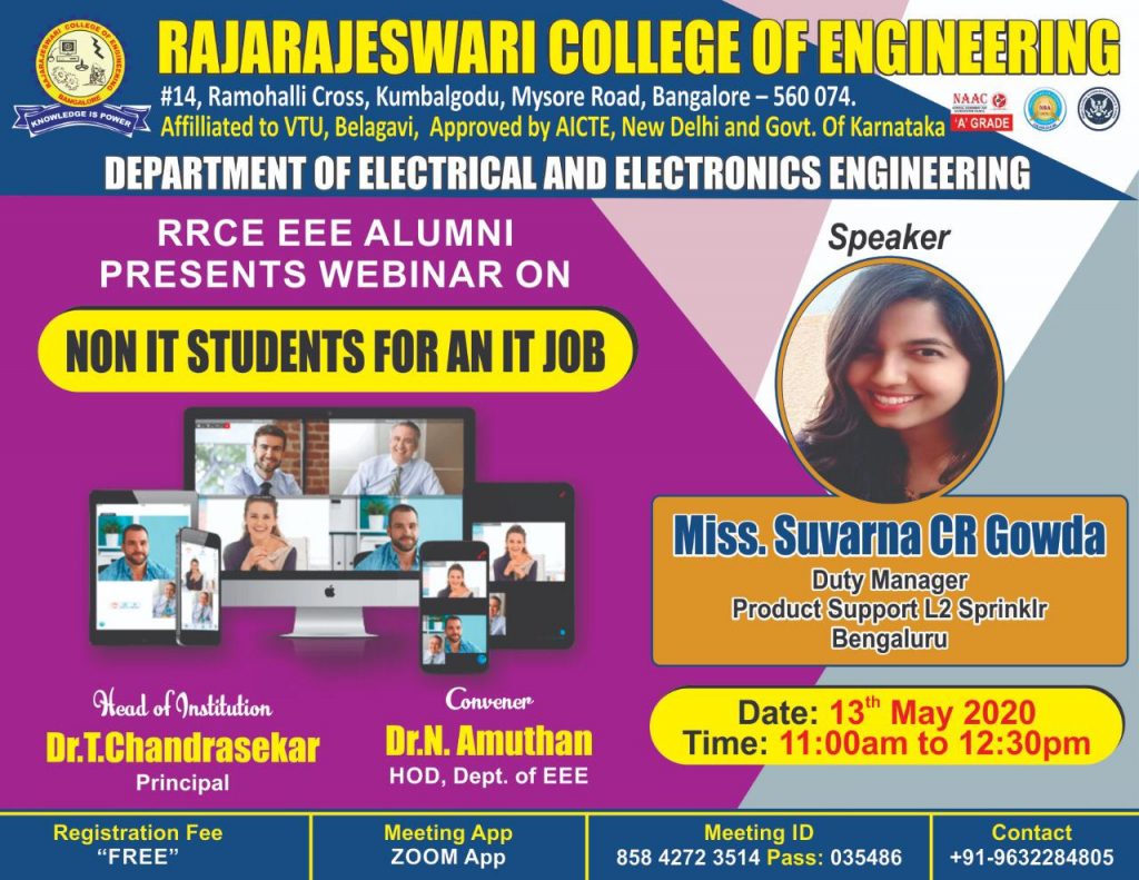 Non IT Students for an IT Job