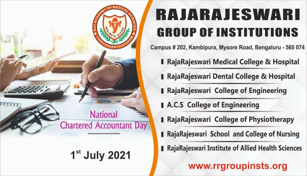 Chartered Accountants Day 1st July RRGI