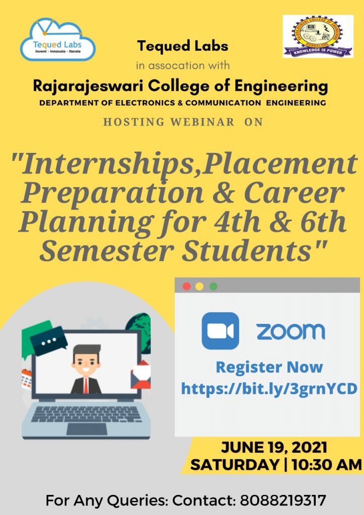 Internships, Placement Preparation & Career planning