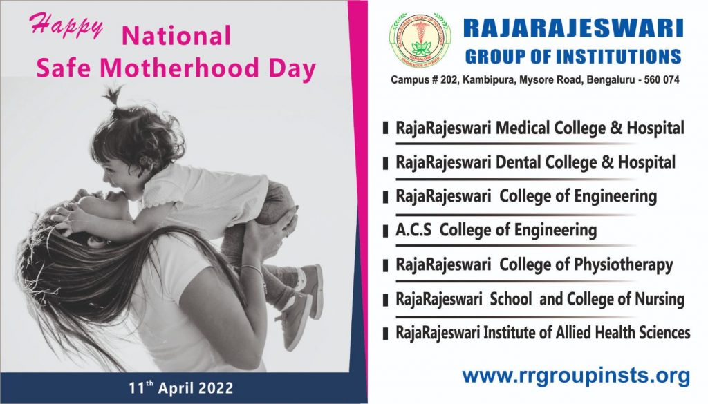 National Safe Motherhood Day 11th april 1