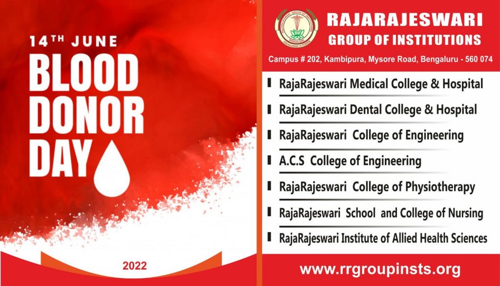 RRGI World Blood Donor Day