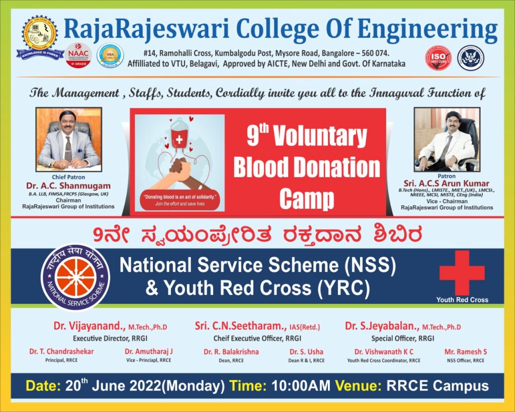 9th Voluntary blood Donation Camp
