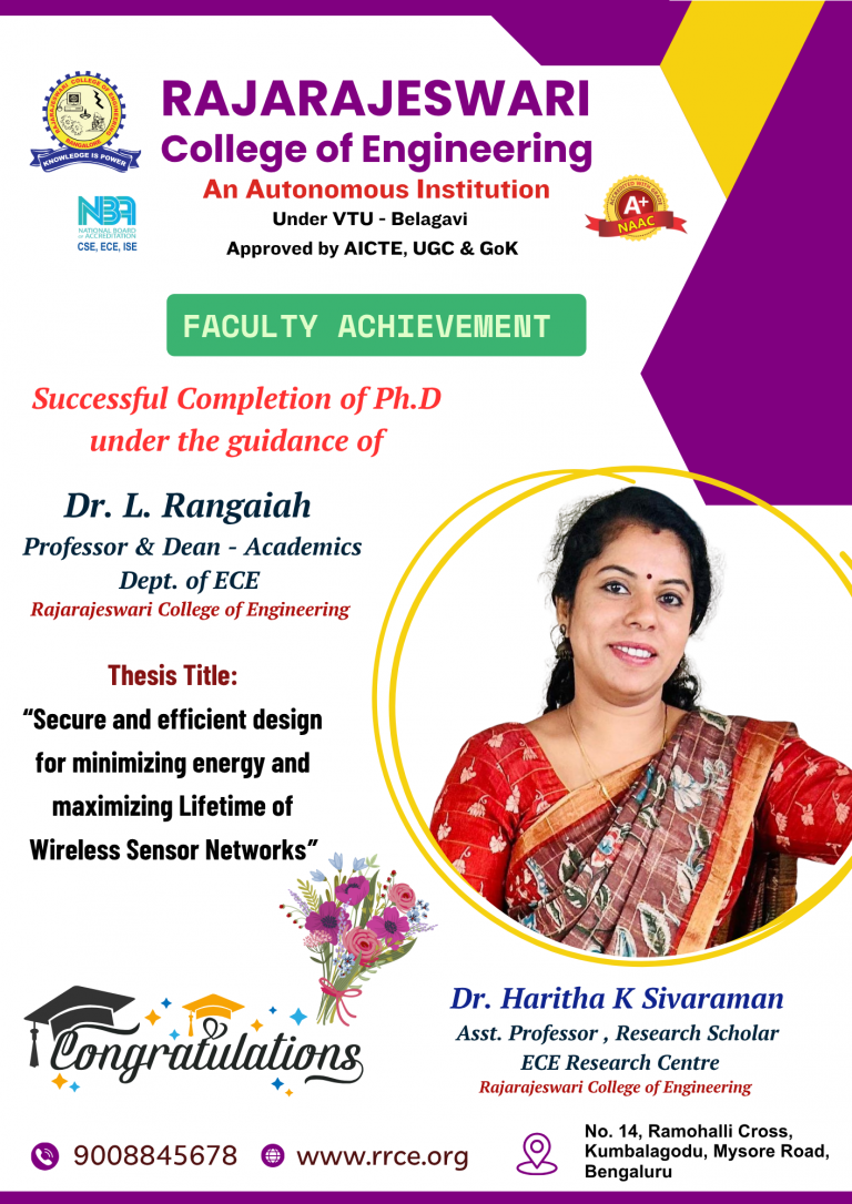 RajaRajeswari College of Engineering in Bangalore Karnataka